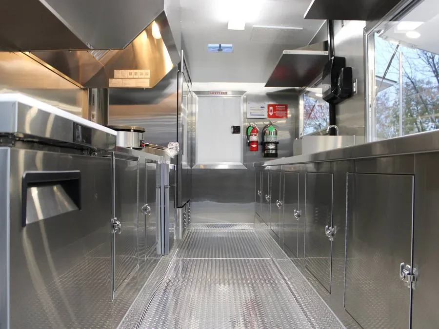 Inspection Readiness – custom food trailer detail by Golden State Trailers