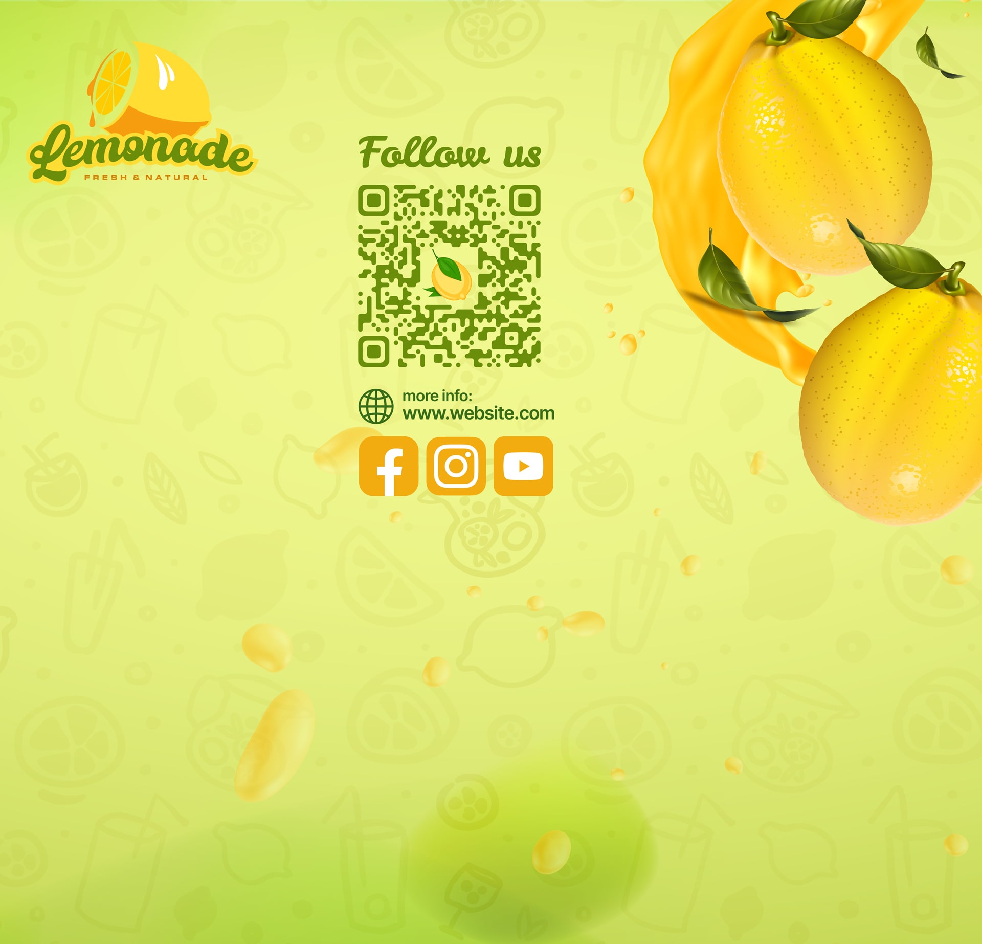 Lemonade trailer wrap