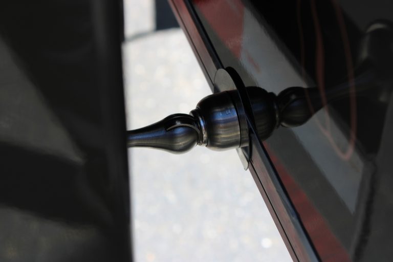 Utility connection detail on Bobo’s Cafe coffee trailer