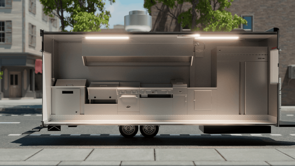 20ft Food Trailer 20ft Food Trailer GST-G20HA-003