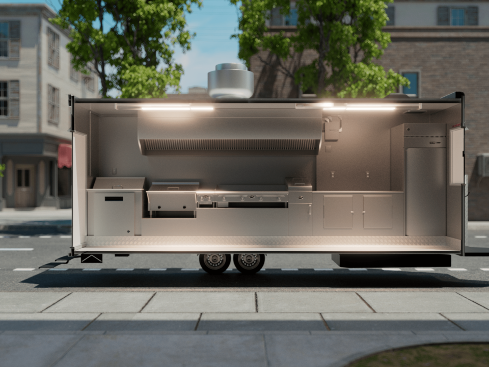 20ft Food Trailer 20ft Food Trailer GST-G20HA-013