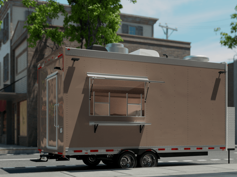 16ft Food Trailer 16ft Food Trailer GST-G16HA-003