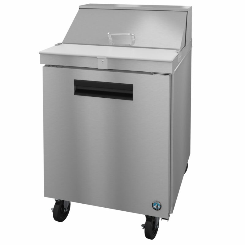 Prep Table Sandwich Prep Table, Stainless Door, Refrigerator, Single Section, SR27A-8