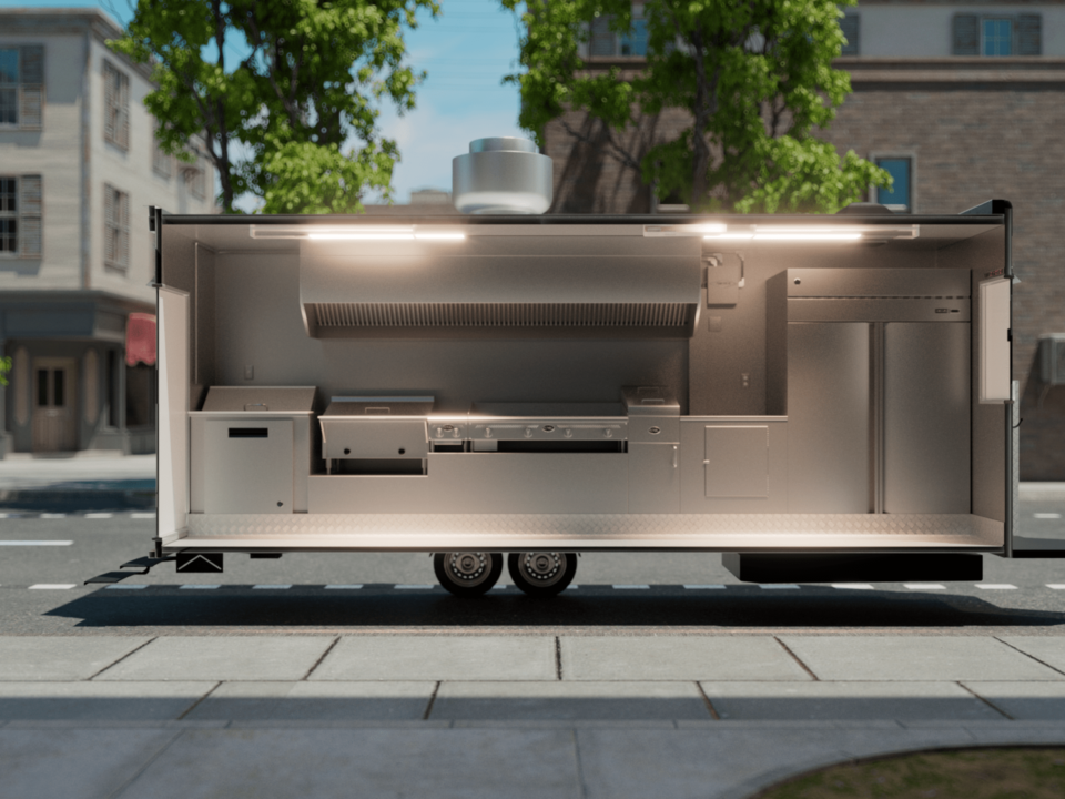 20ft Food Trailer 20ft Food Trailer GST-G20HA-014