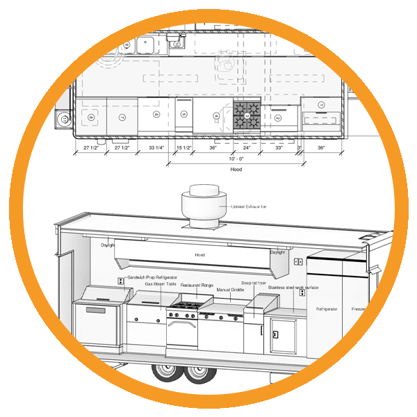 Buy Custom Food Trailers Golden State Trailers