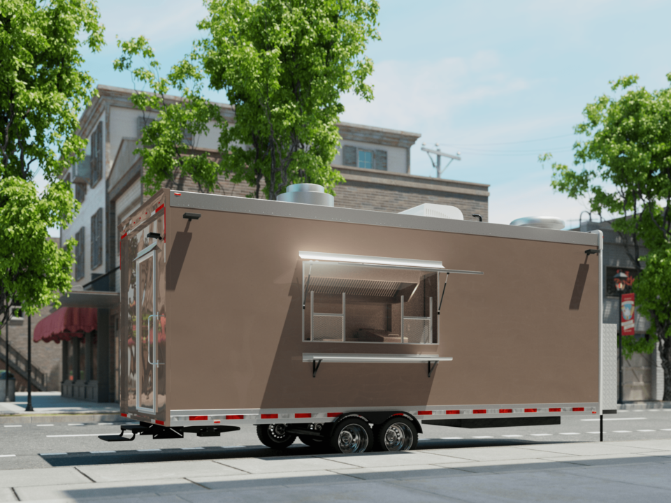 20ft Food Trailer 20ft Food Trailer GST-G20HA-006