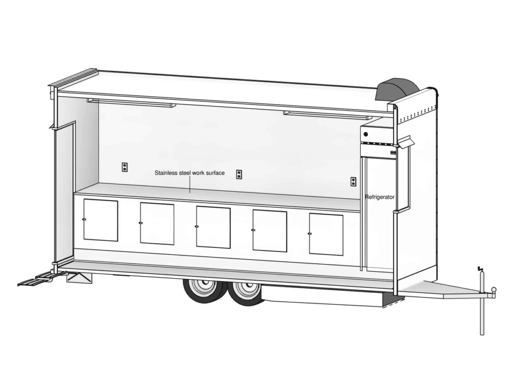 16ft Food Trailer GST-G16CA-032 For Sale