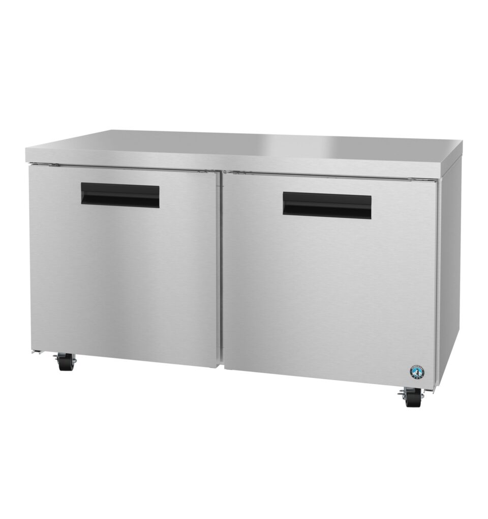 Freezer UR60B, Refrigerator, Two Section Undercounter, Stainless Doors (15.1 cu ft)