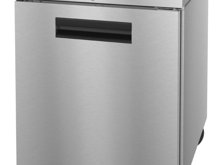 Freezer WR27B-01, Refrigerator, Single Section Worktop, Stainless Door with Lock (6.21 cu ft)