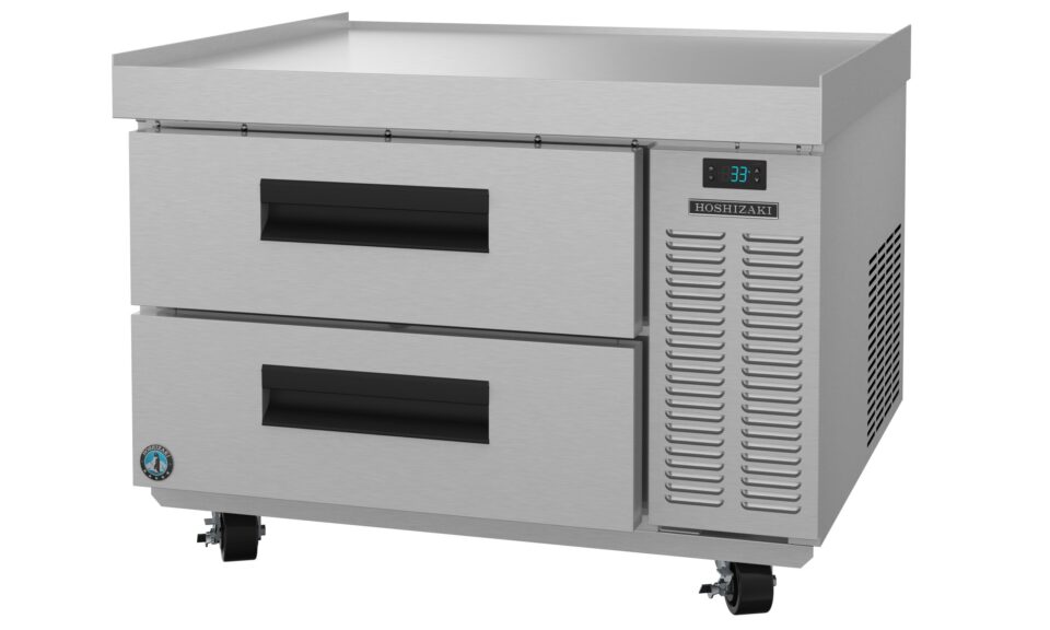 Freezer CR36A, Refrigerator, Single Section Chef Base Prep Table, Stainless Drawers