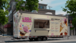 Ice Cream Food Trailer Final Wrap California