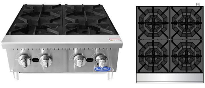 24" Gas Hot Plate