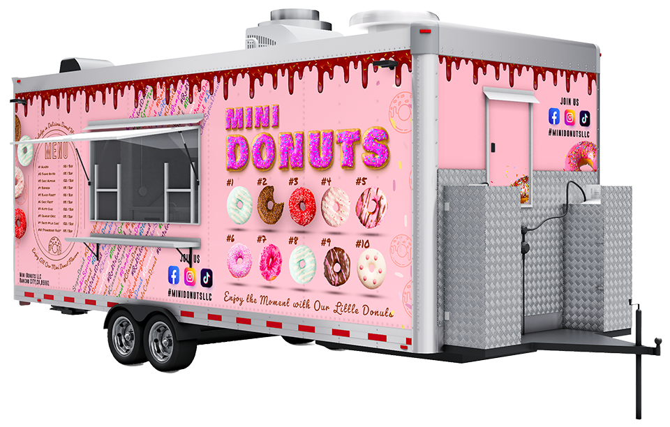 Custom Donuts Food Trailers for Sale — Custom Built for Your Business - image-6