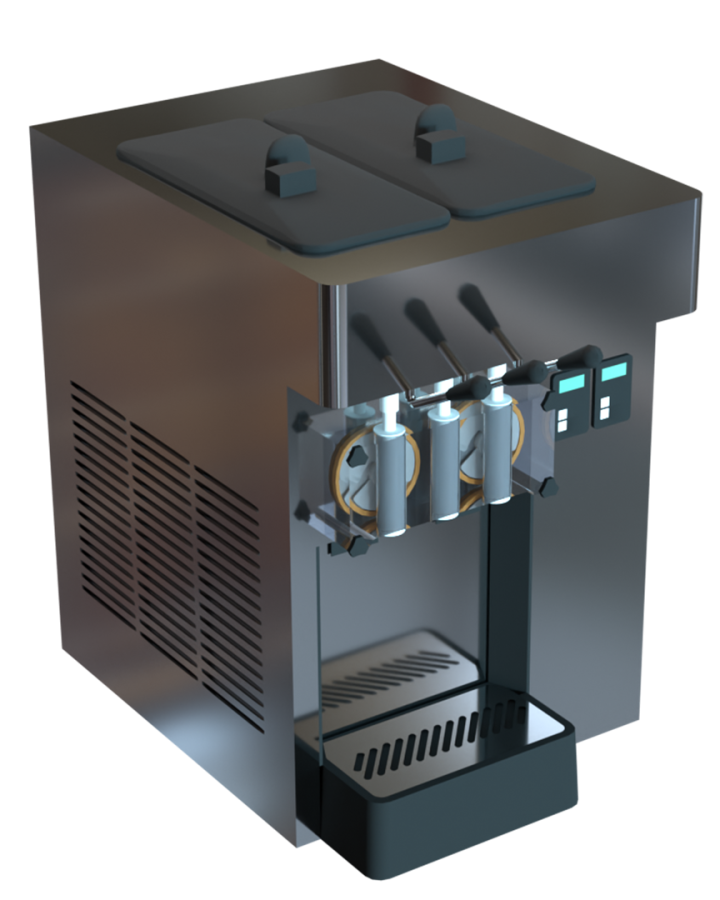 22 inch countertop soft serve machine for sale for food trailers and food trucks