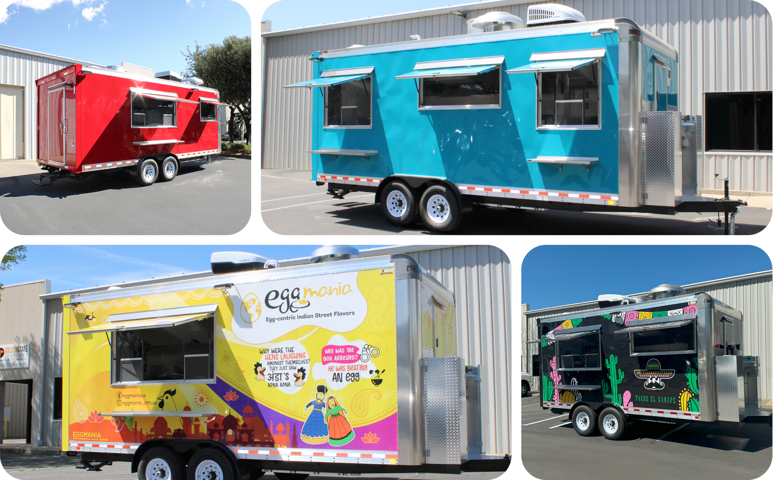 Custom Waffle Food Trailers for Sale — Custom Built for Your Business - image-23