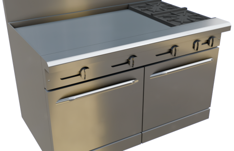 48″ Gas Restaurant Range