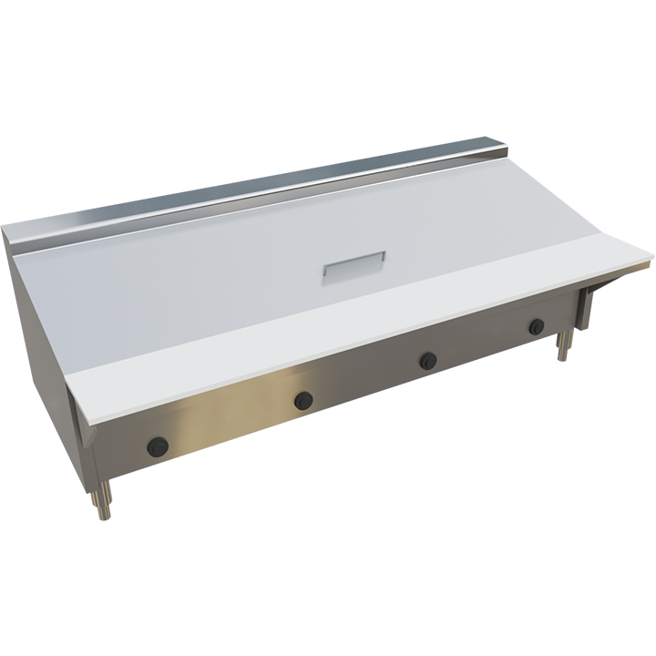 63½″ Gas Hot Food Table