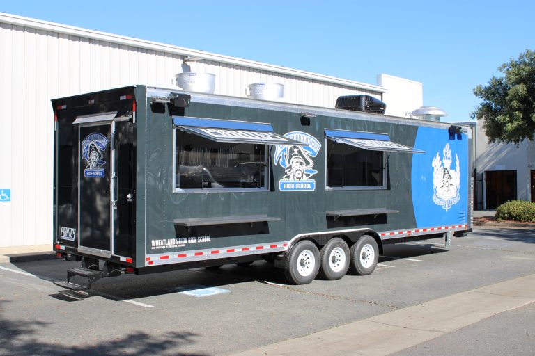 30ft school concession trailer in Wheatland CA for Wheatland Union High School