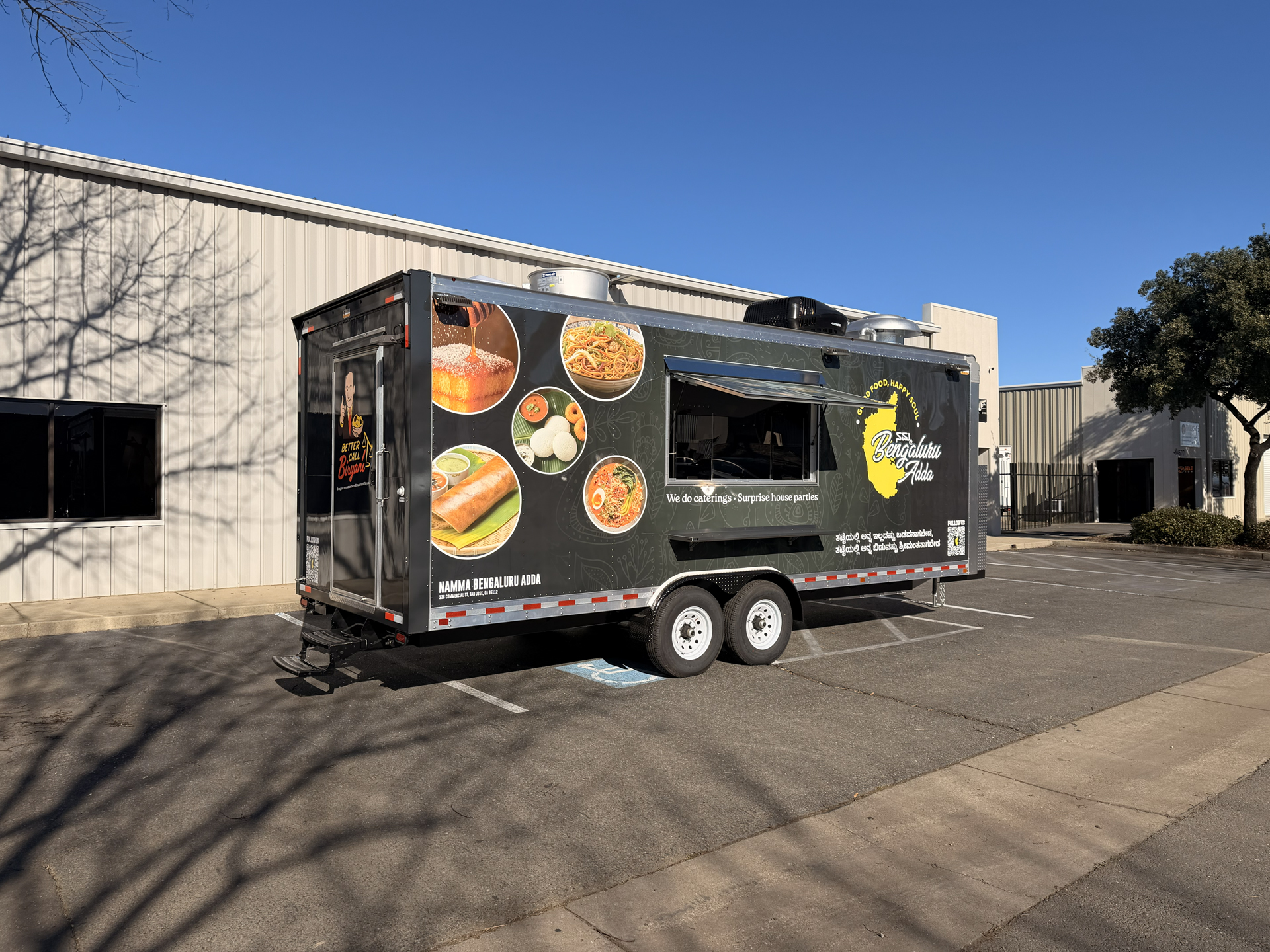 18ft Food Trailer Egg Food Trailer for Egg Mania - San Jose, California - image-35