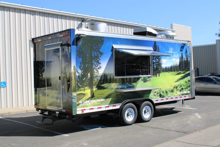 Custom Golf Course Food Trailers for Sale — Custom Built for Your Business - image-157
