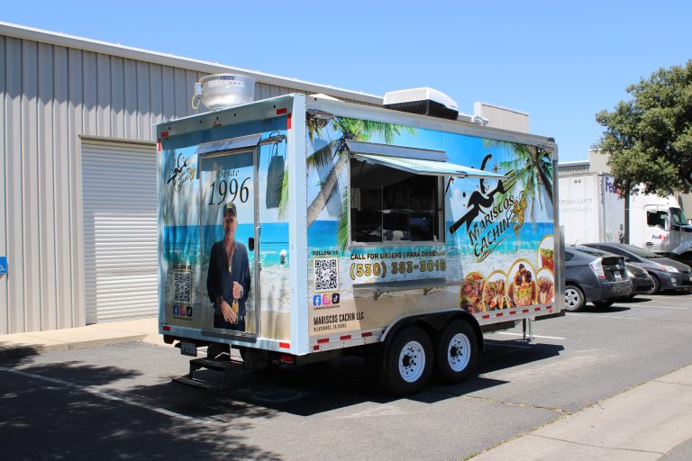 24ft Food Trailer Seafood Food Trailer for Crabs In Ur Pants - - image-150