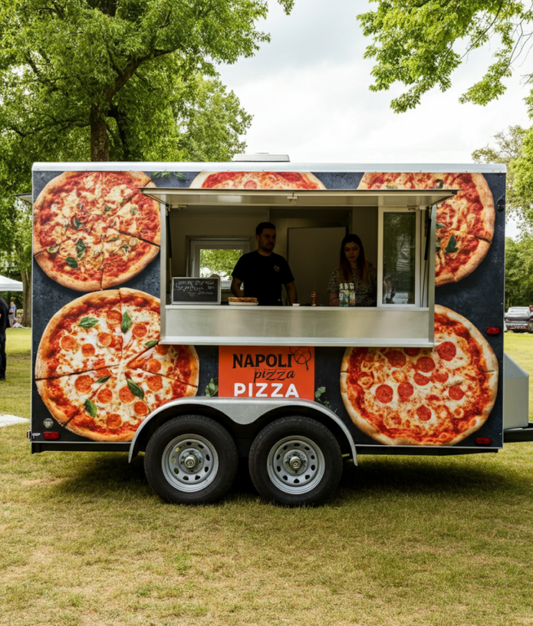 Custom Ice Cream Food Trailers for Sale — Custom Built for Your Business - image-163