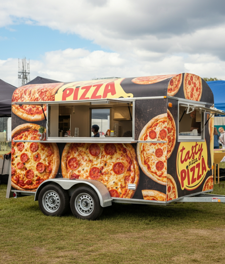 Custom Ice Cream Food Trailers for Sale — Custom Built for Your Business - image-161