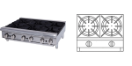 12" Gas Hot Plate