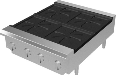 24" Gas Hot Plate