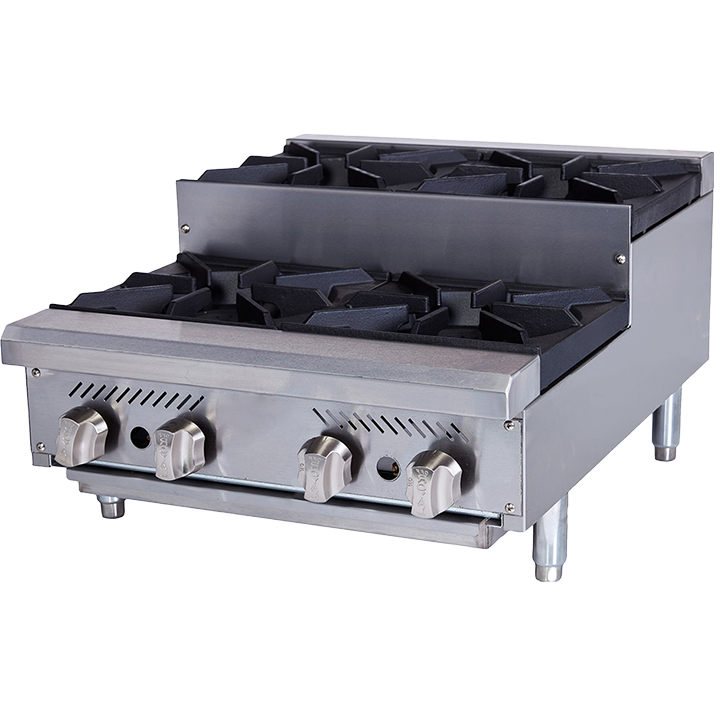 24" Step Up Gas Hot Plate