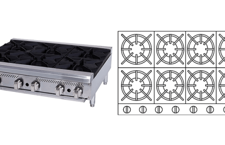 48" Gas Hot Plate