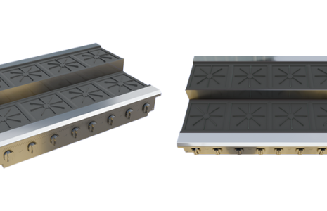 48" Step Up Gas Hot Plate