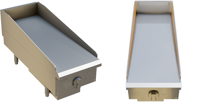 12" Manual Gas Griddle