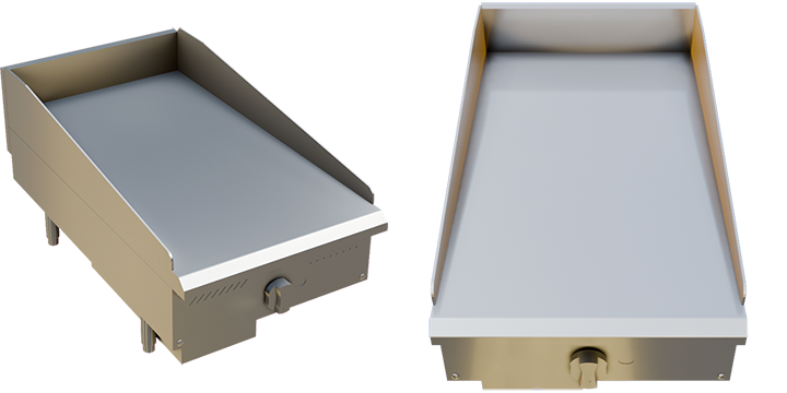 18" Manual Gas Griddle