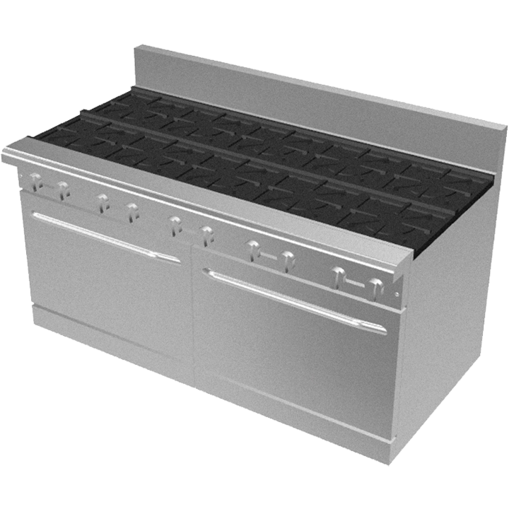 60" Gas Restaurant Range