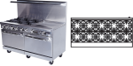 60" Gas Restaurant Range
