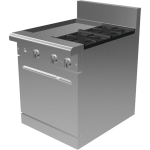 24" Gas Restaurant Range