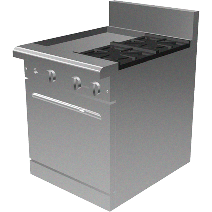 24" Gas Restaurant Range