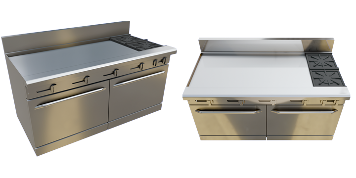 60" Gas Restaurant Range