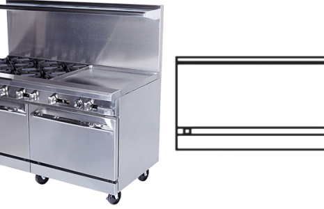 60" Gas Restaurant Range