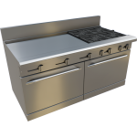 60″ Gas Restaurant Range