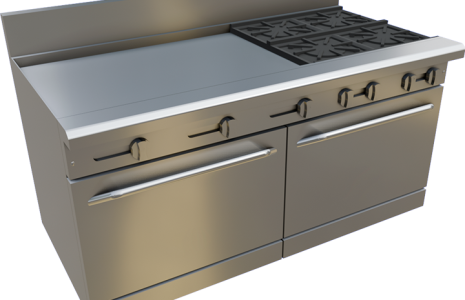 60" Gas Restaurant Range