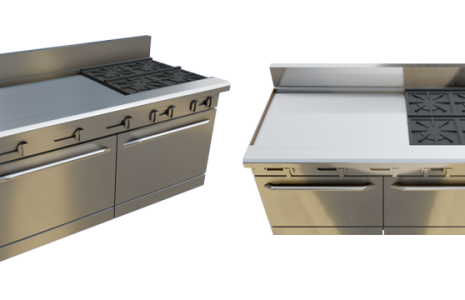 60" Gas Restaurant Range