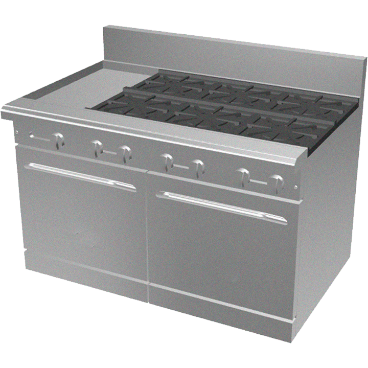 48" Gas Restaurant Range