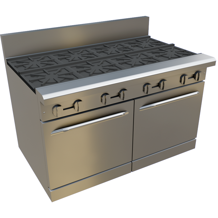 48″ Gas Restaurant Range