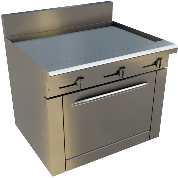 36″ Gas Restaurant Range