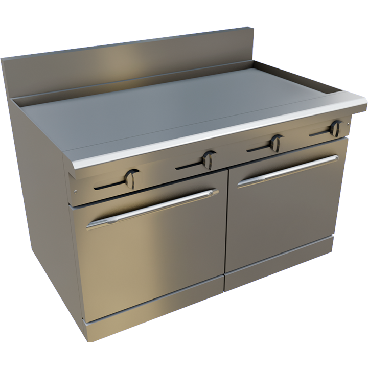 48″ Gas Restaurant Range