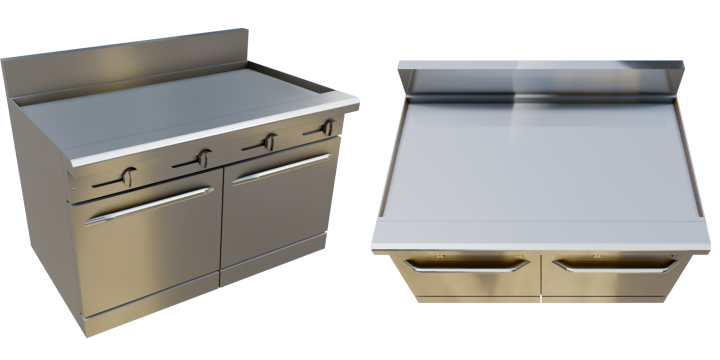 48" Gas Restaurant Range