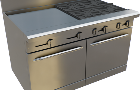 48″ Gas Restaurant Range