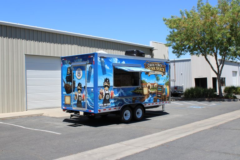 Mobile School Food Trailer completed for Avenal High School in Avenal, California